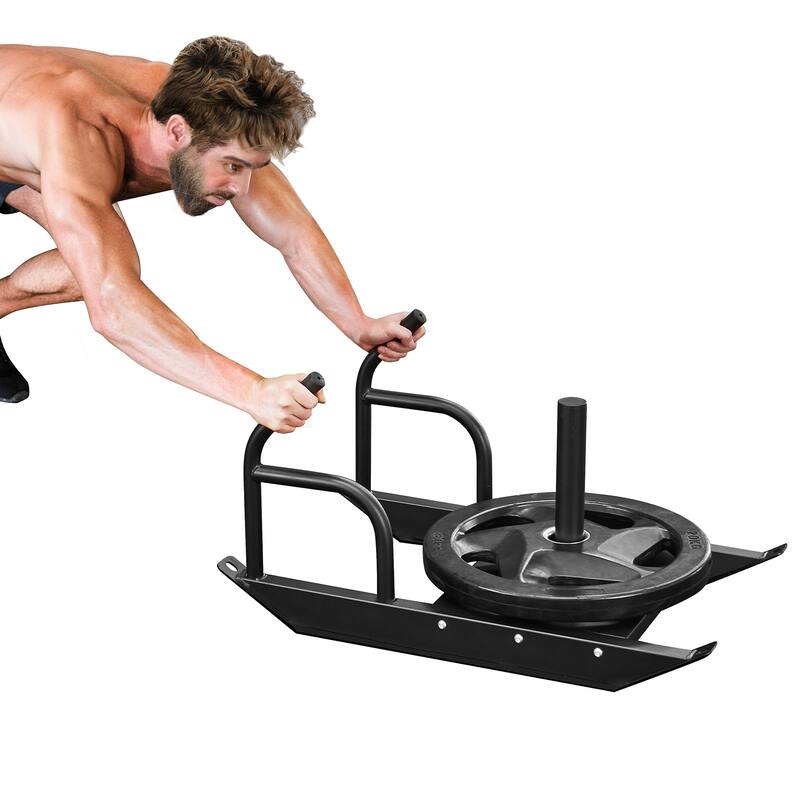 VEVOR Weight Training Pull Push Sled, Fitness Strength Speed Training Sled for Athletic Exercise and Speed Improvement