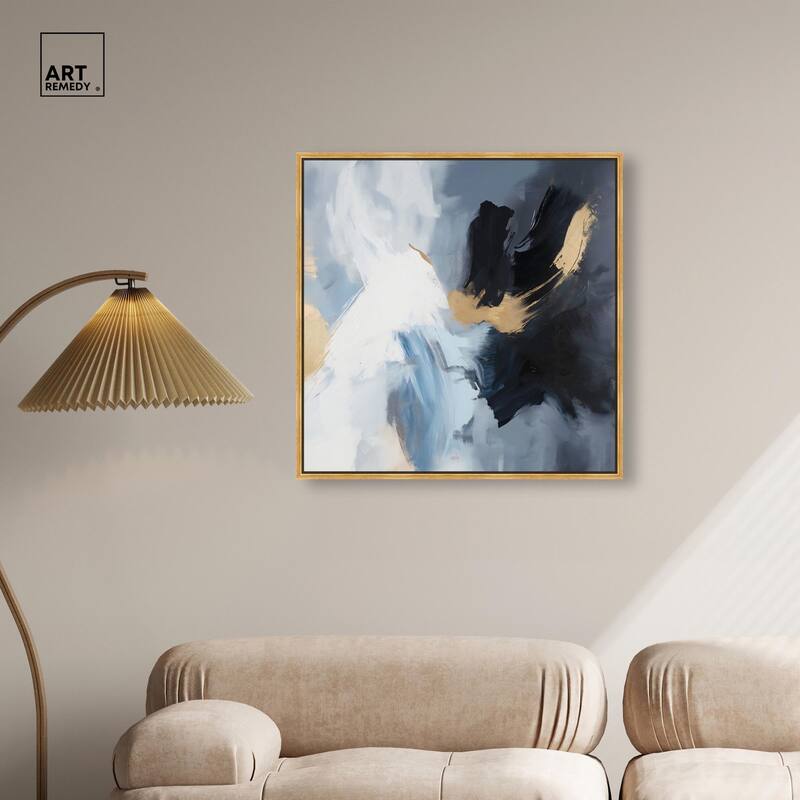 Turbulence I Canvas by Art Remedy