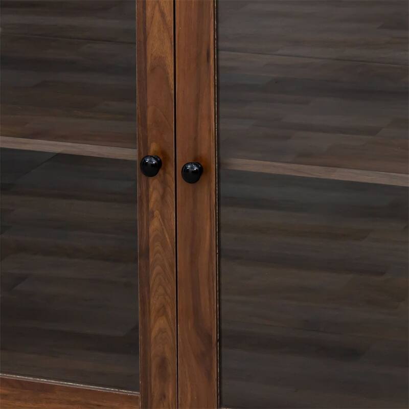 63" W Large Kitchen Hutch Cabinet,Freestanding Pantry Cabinets
