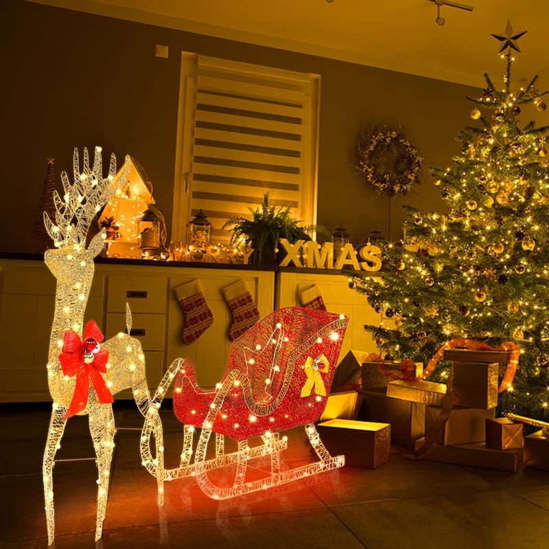 Outdoor Courtyard Elk Decoration