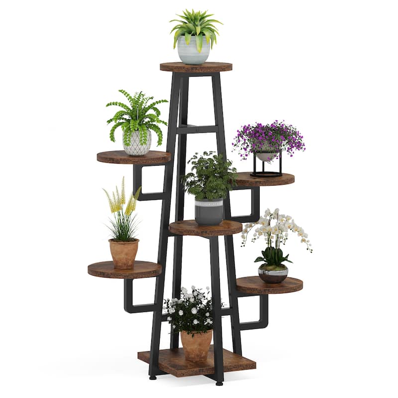 7- Tier Plant Stand Indoor Outdoor for Multiple Plants - 11.02"W*9.84"D*43.3"H