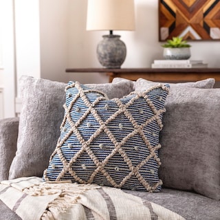 Jamila Recycled PET Geometric Throw Pillow