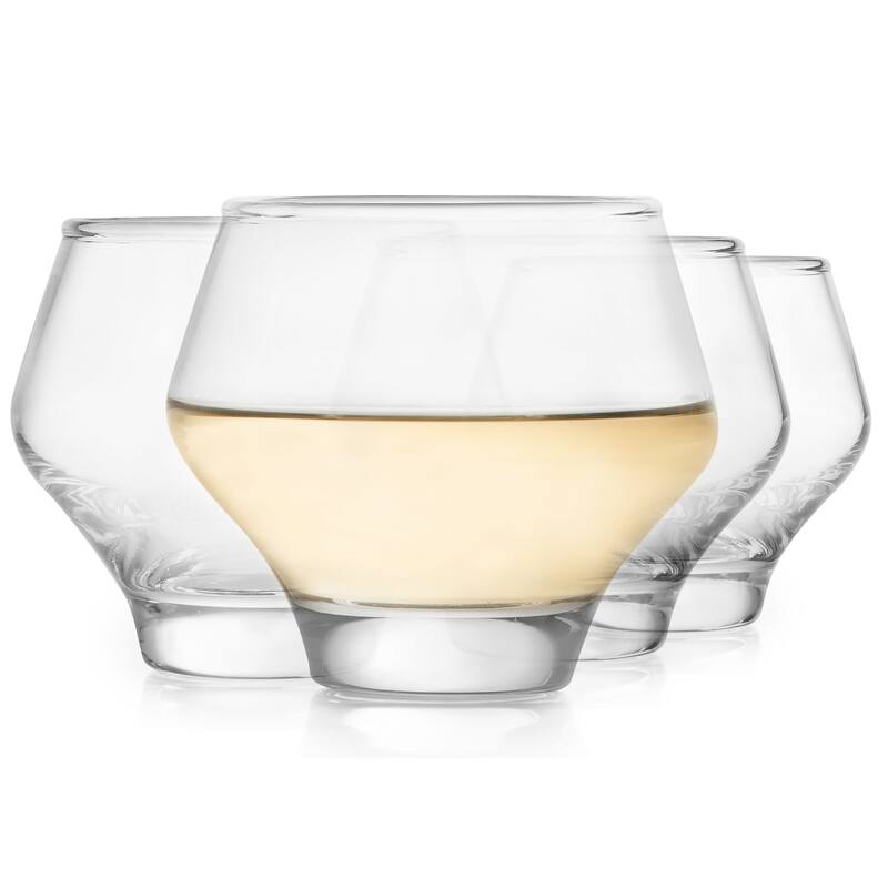 Libbey Mezcal All Purpose Stemless Stackable Spirits Glasses, 12.6-ounce, Set of 4 - Set of 4