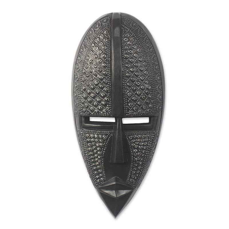 Novica Handmade True Love Always African Wood Mask