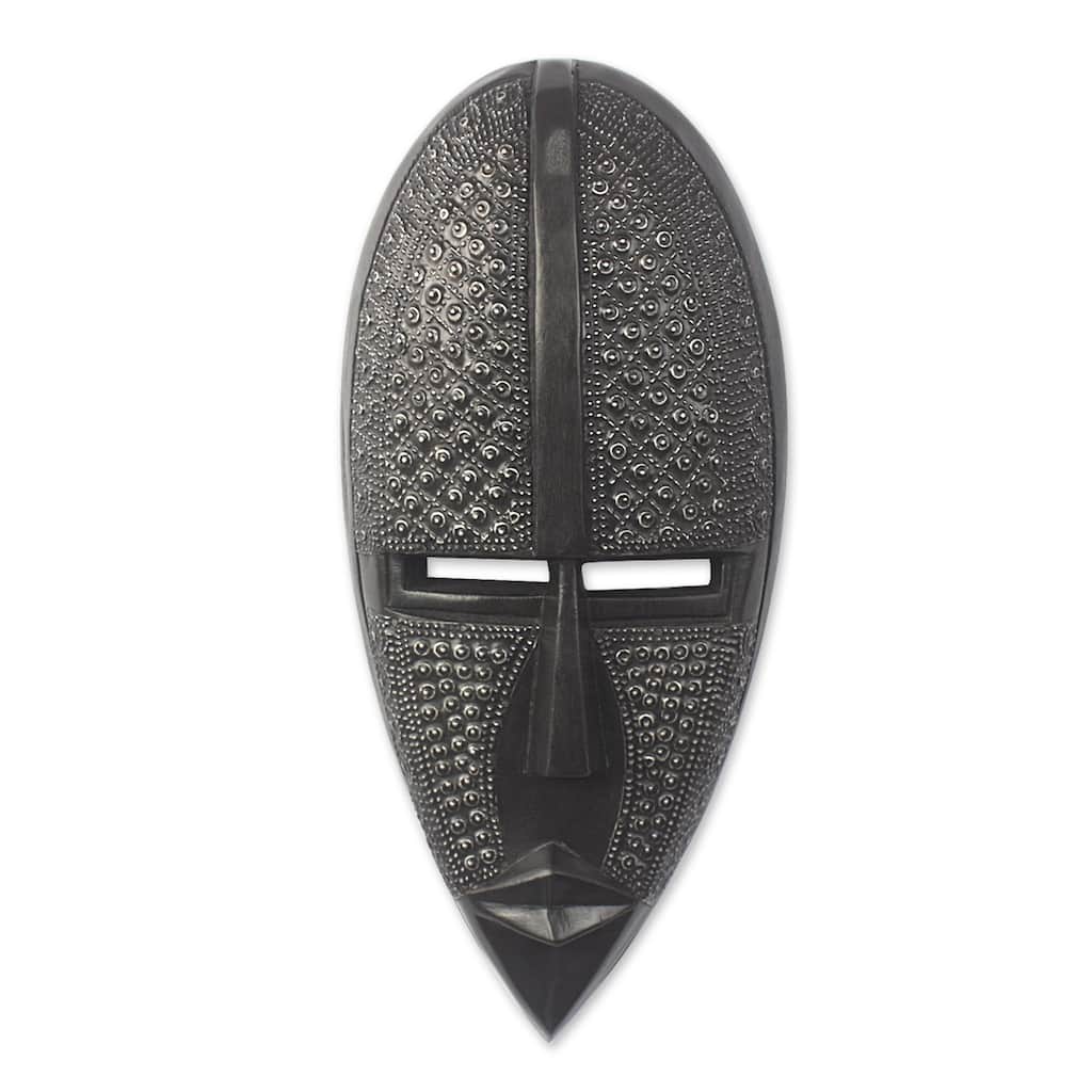 Novica Handmade True Love Always African Wood Mask