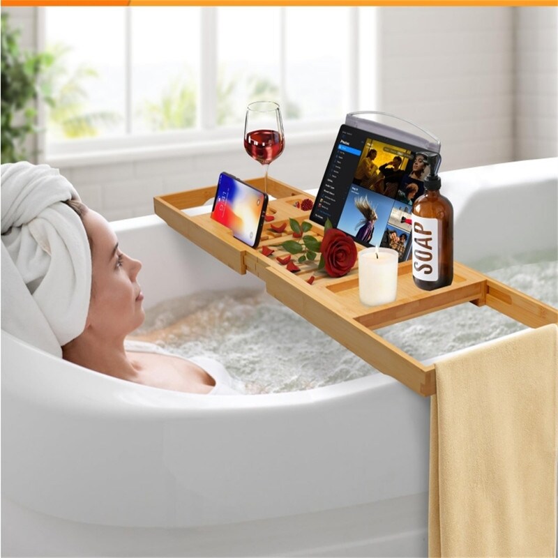 Bathtub Caddy Tray for Tub Bed Bath Beyond 41236874