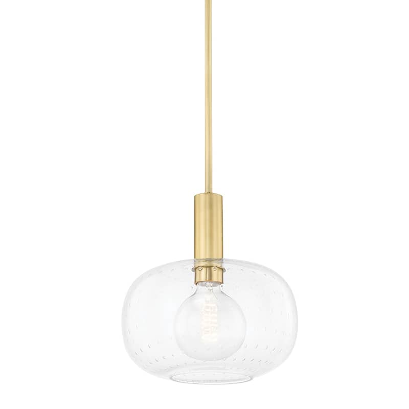 Carson Carrington Vantholmen 1-light Pendant - Aged Brass