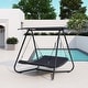 Outdoor Swing Hammock Bed With Canopy and Cushion - Bed Bath & Beyond ...