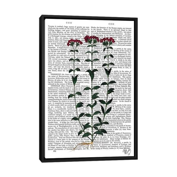 slide 2 of 9, iCanvas "Italian Carnation VI" by Fab Funky Framed