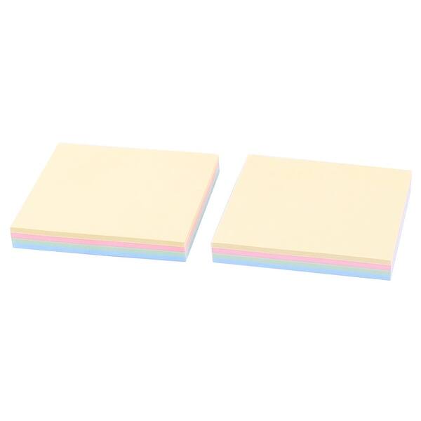 School Paper Square Adhesive Memo Message Sticky Note Assorted Color ...