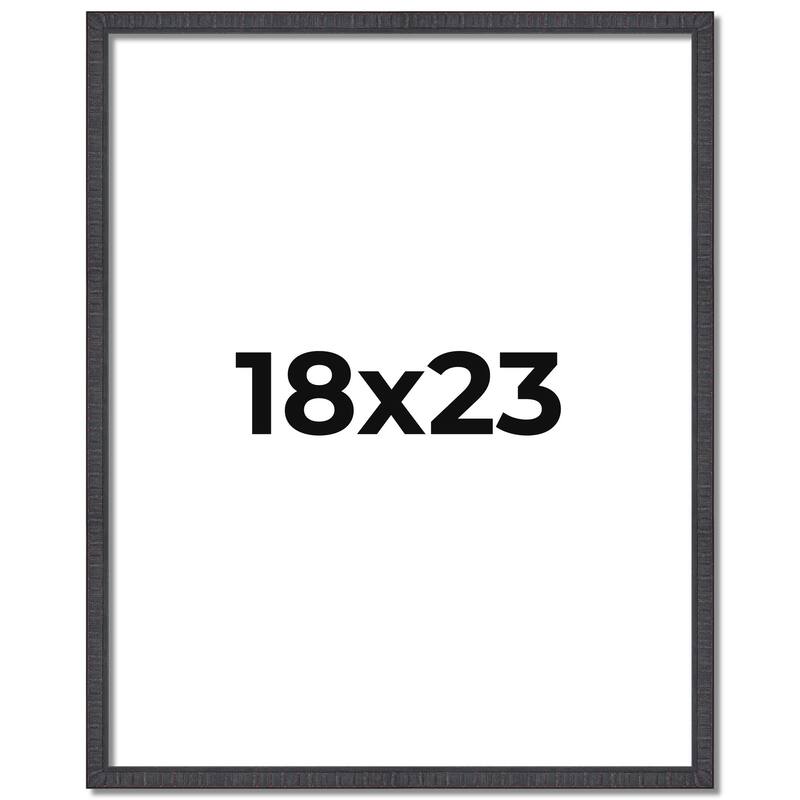 18x23 Frame Brown Picture Frame - Complete Modern Photo Frame Includes