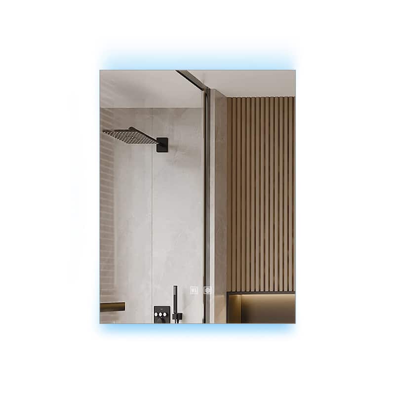 Corsica Surface-Mount LED Mirror Medicine Cabinet with Defogger