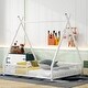 preview thumbnail 4 of 38, Metal house triangular structure platform bed