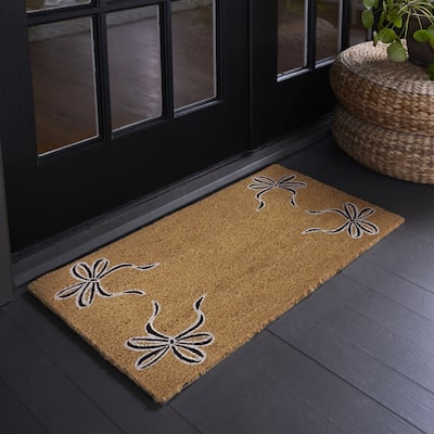 Ribbons Border 18" x 30" Doormat - 18" x 30"