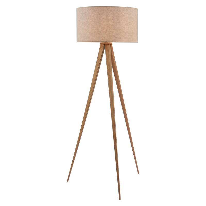 Imperial Floor Lamp Beige & Natural