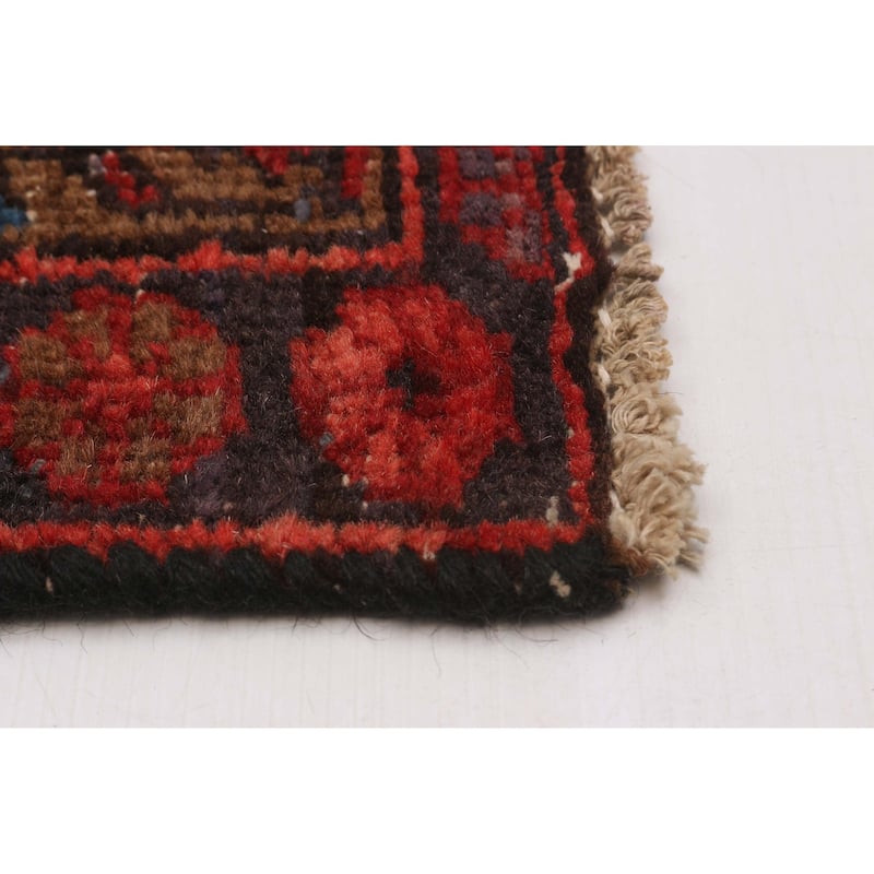 ECARPETGALLERY Hand-knotted Sarabi Red Wool Rug - 2'11 x 10'3