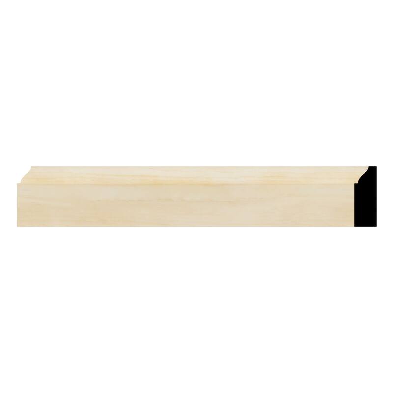 WM947: 3/8-in D x 1-1/4-in W x 96-in L Americraft Solid Hardwood Stain Grade Colonial Stop Moulding - Pine
