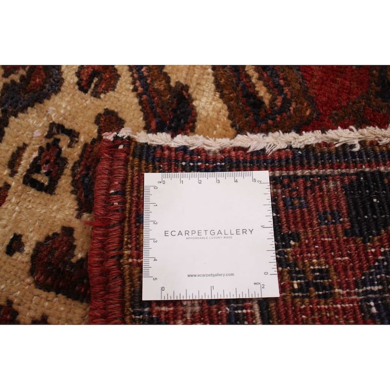 ECARPETGALLERY Hand-knotted Sarabi Red Wool Rug - 7'9 x 10'10