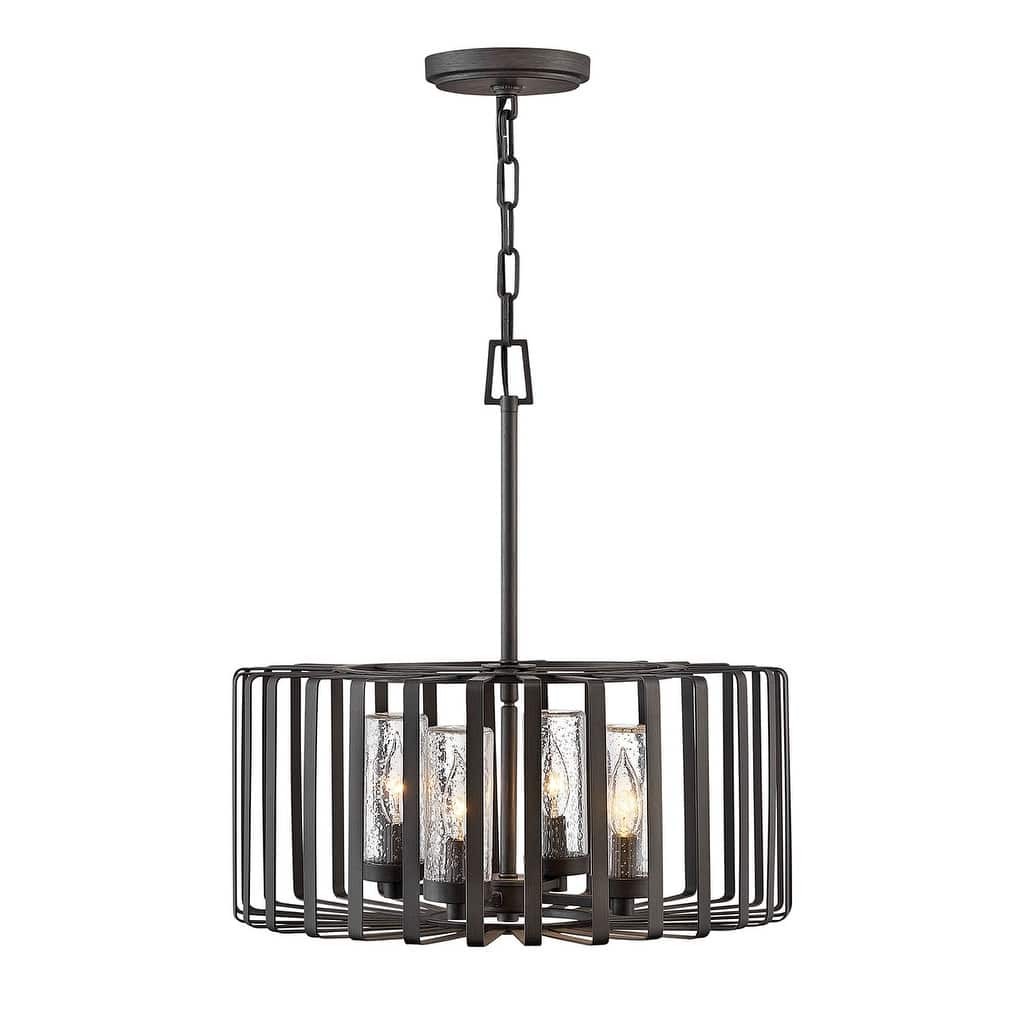 Hinkley Lighting Reid 12v 14w 4 Light 18" Wide Open Air LED Outdoor