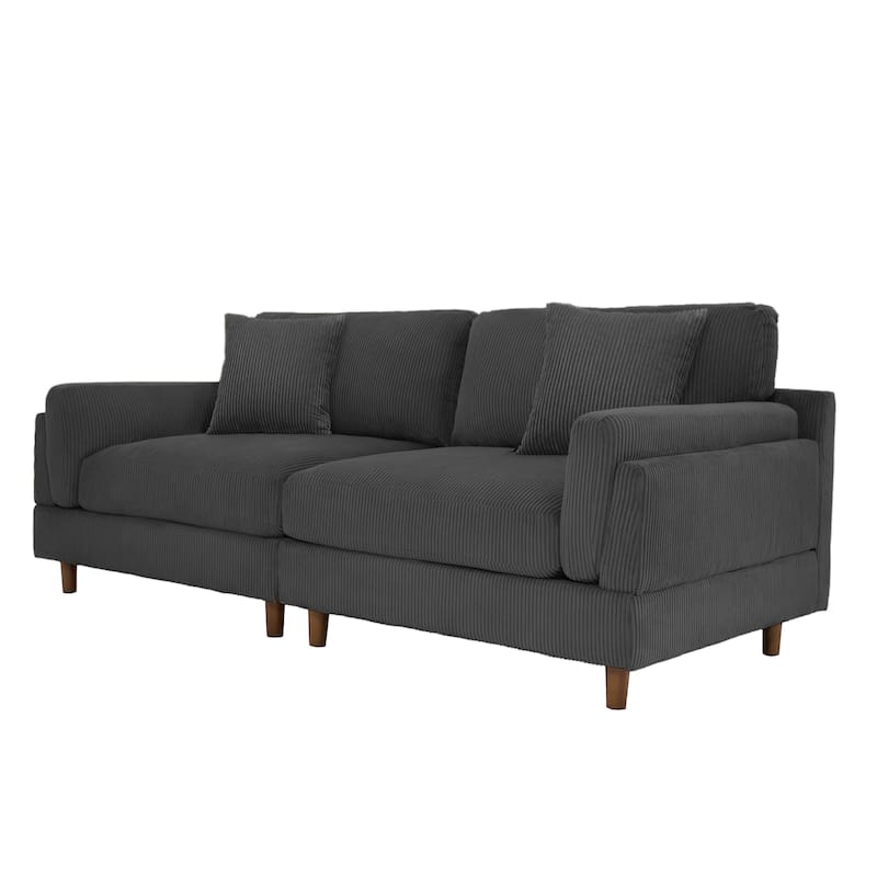 90 inch Deep Seat Sofa Comfy Couch for Living Room