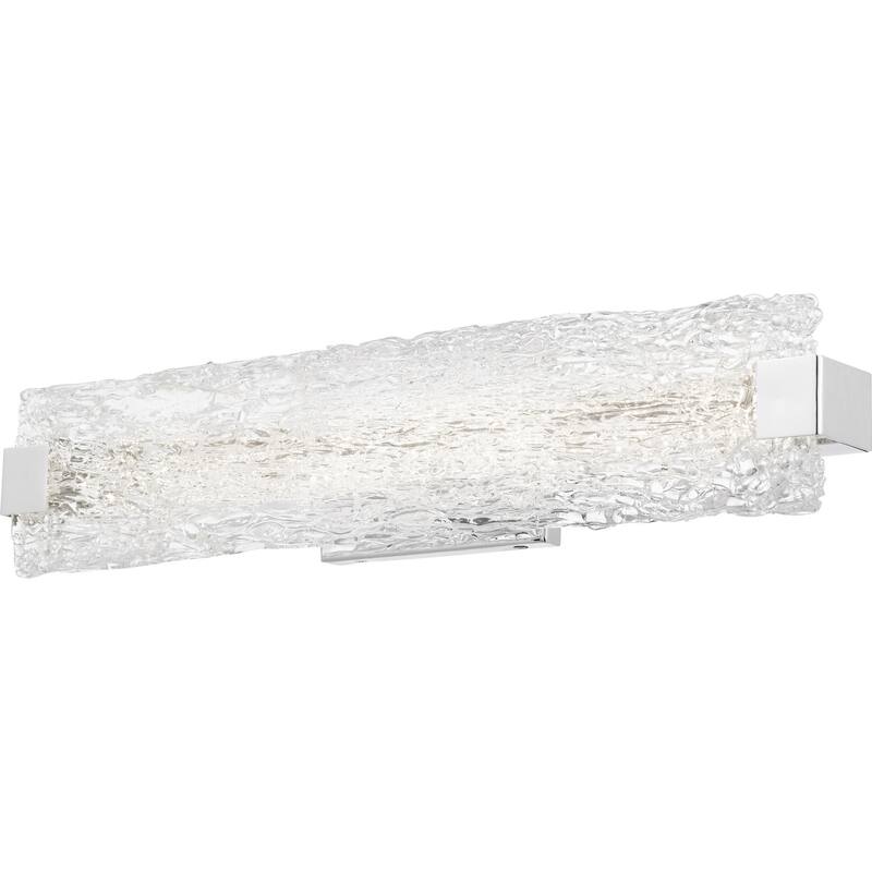 Winter LED Bathroom Vanity Light in Polished Chrome