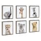 preview thumbnail 11 of 11, Kate and Laurel Sylvie Safari Animal Framed Canvas by Amy Peterson