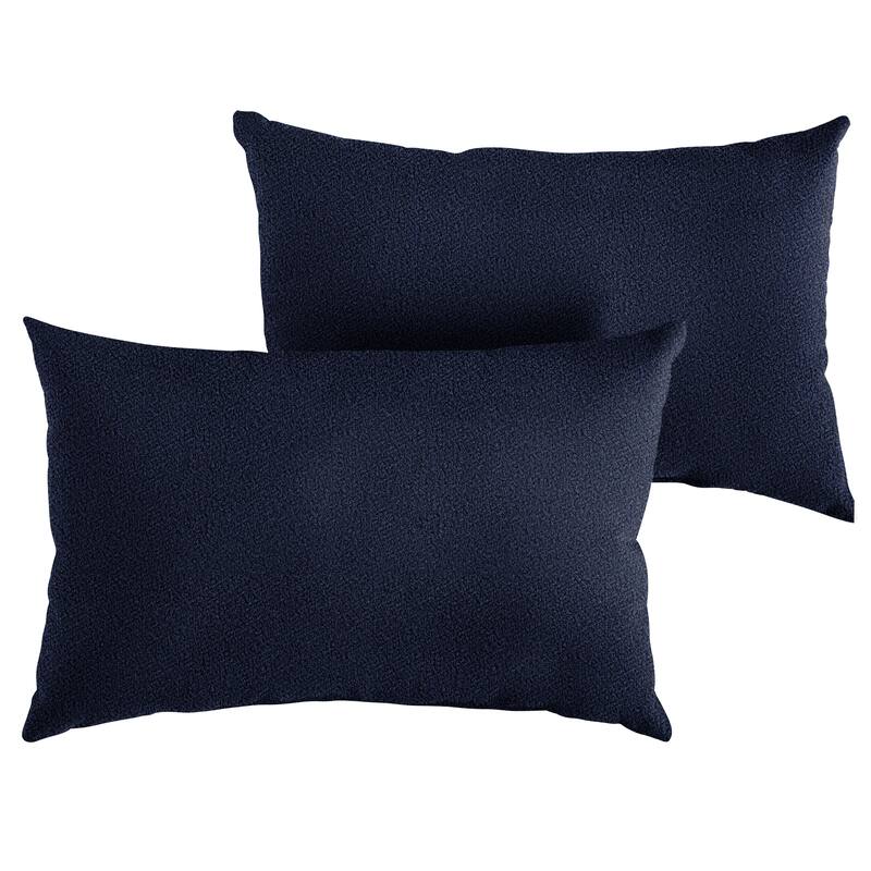 Sorra Home Outdoor Boucle Pillow Set of 2