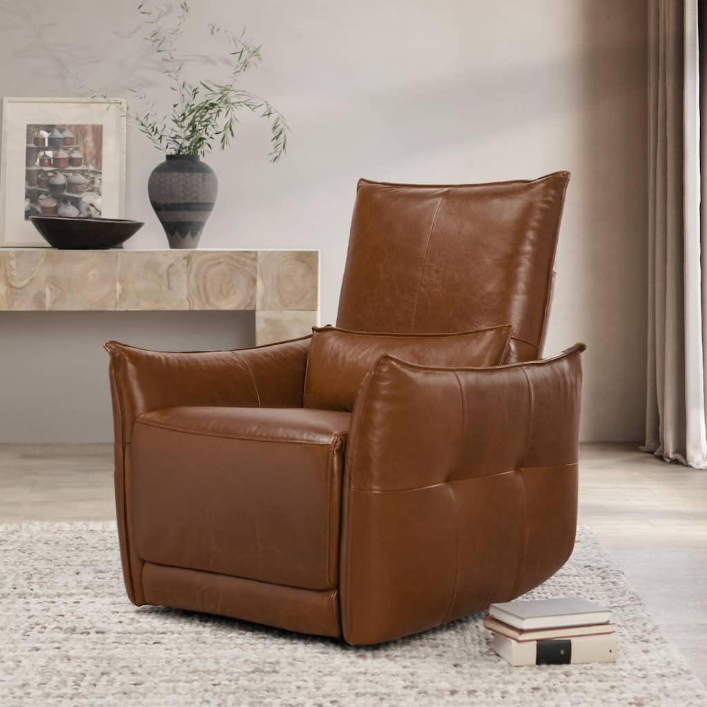 Classic Home Easton Leather Recliner Armchair