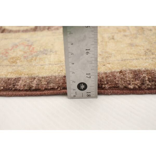 ECARPETGALLERY Hand-knotted Chobi Finest Dark Brown Wool Rug - 4'0 x 5 ...