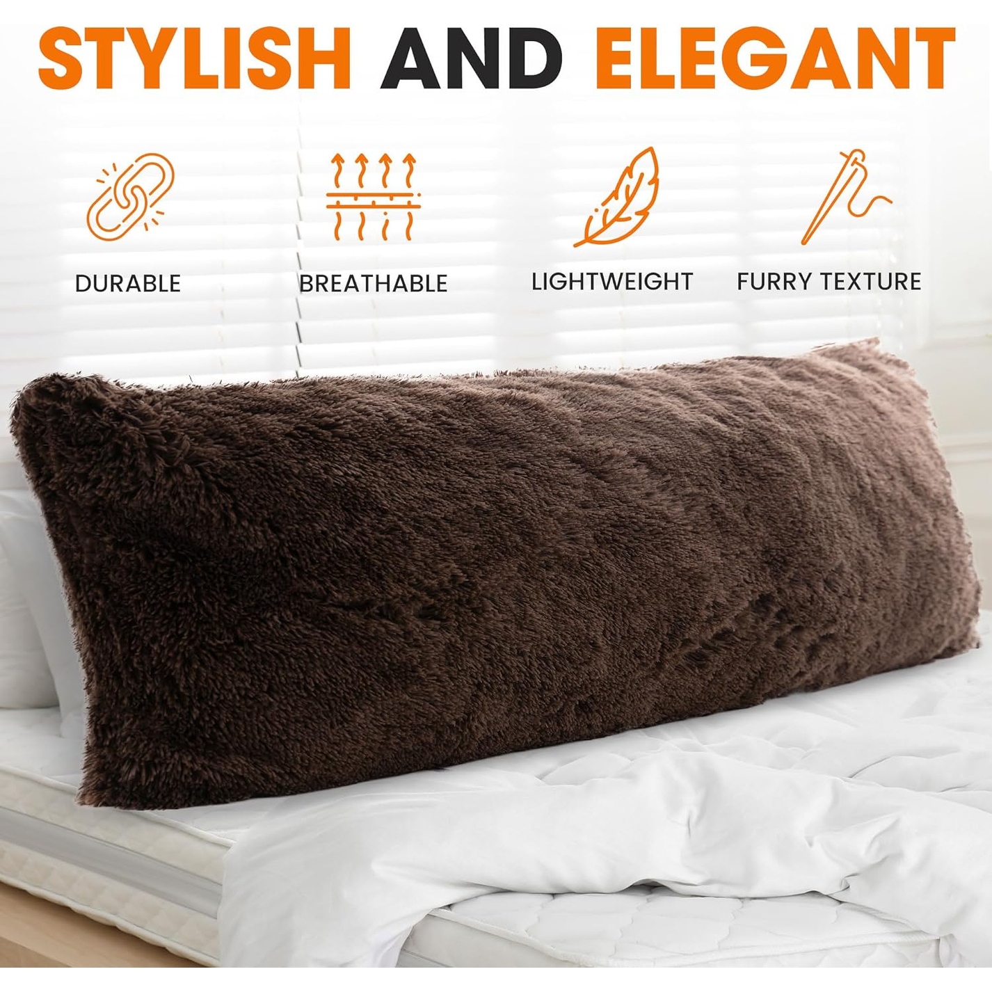 Shaggy body shop pillow