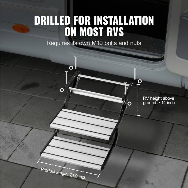 RV Steps for Safe Entry and Exit, RV, Trailer, Camper Steps