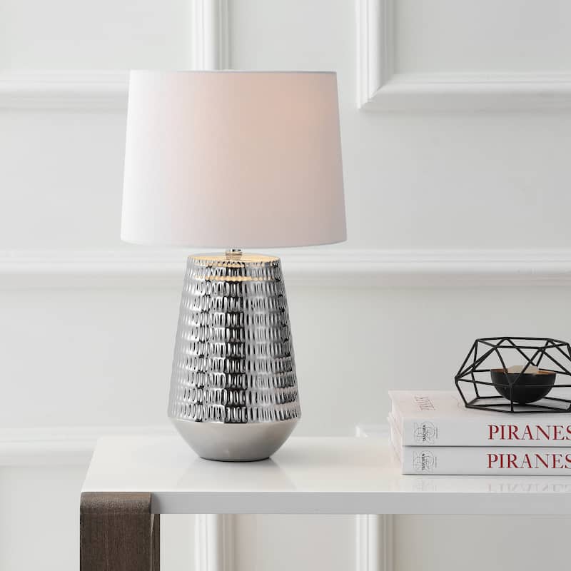 SAFAVIEH Lighting 18-inch Stark LED Table Lamp - 11"W x 11"D x 18"H