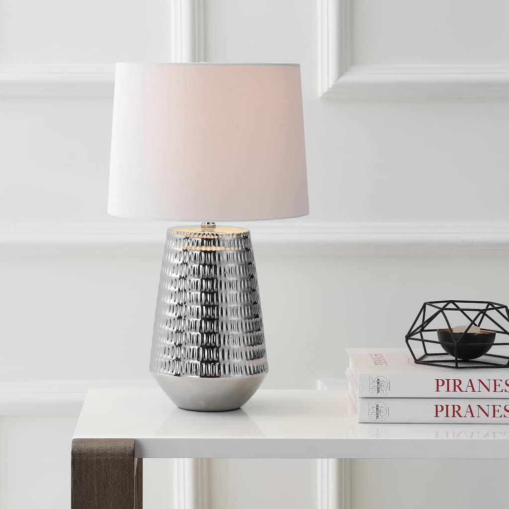 SAFAVIEH Lighting 18-inch Stark LED Table Lamp - 11"W x 11"D x 18"H