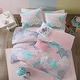 preview thumbnail 16 of 21, Intelligent Design Kids Cloud Blue Cotton 5-piece Duvet Cover Set Queen - Pink