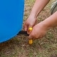 preview thumbnail 8 of 13, Outdoor Inflatable Bouncers Castle with Water Gun Toys and Slide
