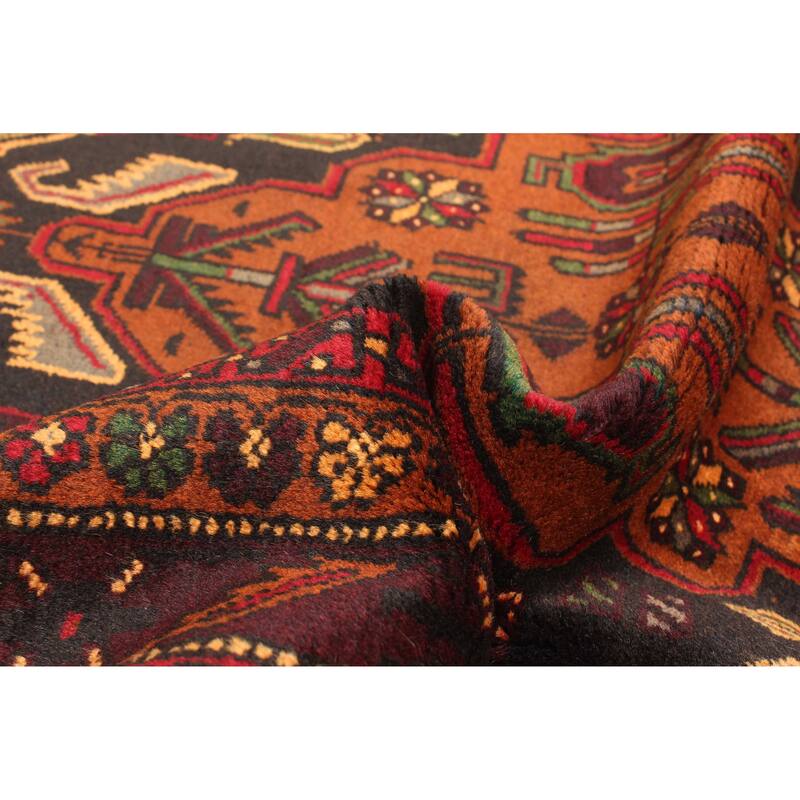 ECARPETGALLERY Hand-knotted Teimani Brown Wool Rug - 3'0 x 5'1