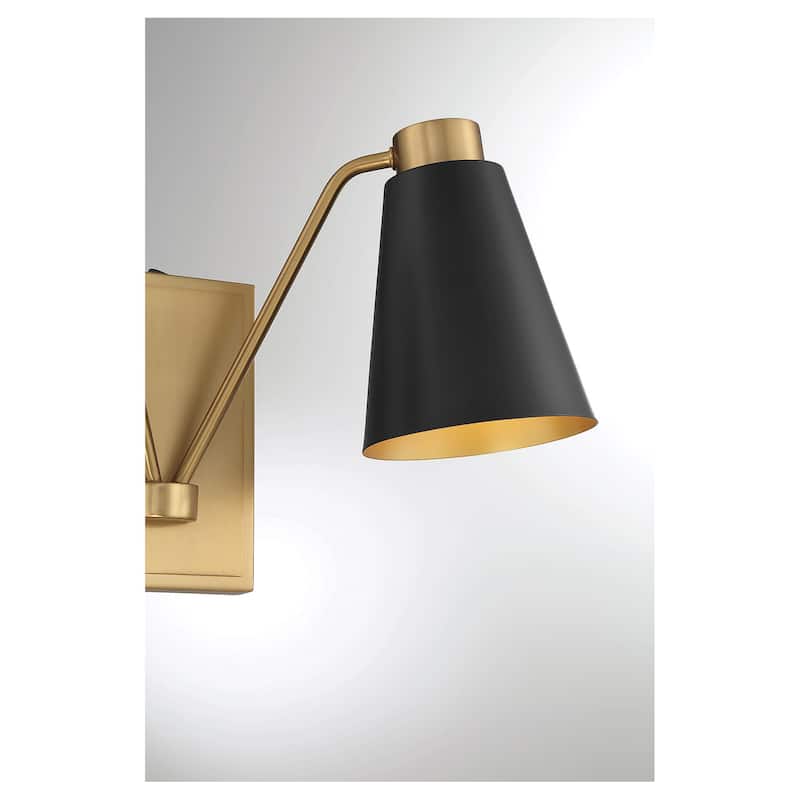Meridian M90076 2 Light 11" Tall Wall Sconce