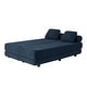 preview thumbnail 28 of 166, Daybed Convertible Bench - Fold Out Sleeper with Queen Size Mattress