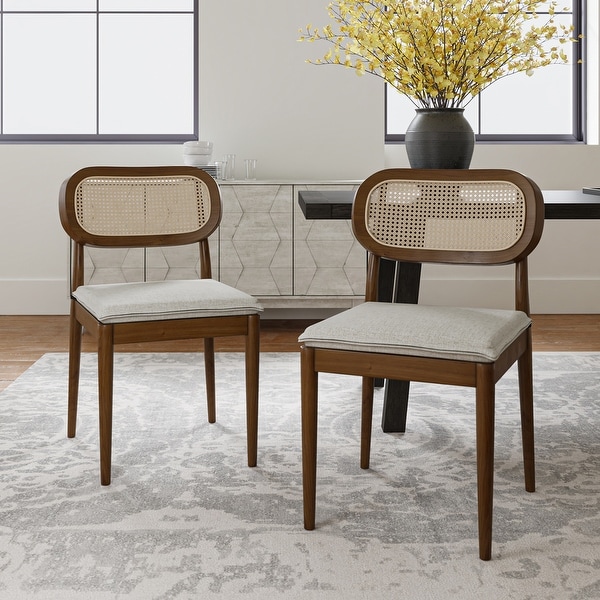 Wood dining chair with cushion sale