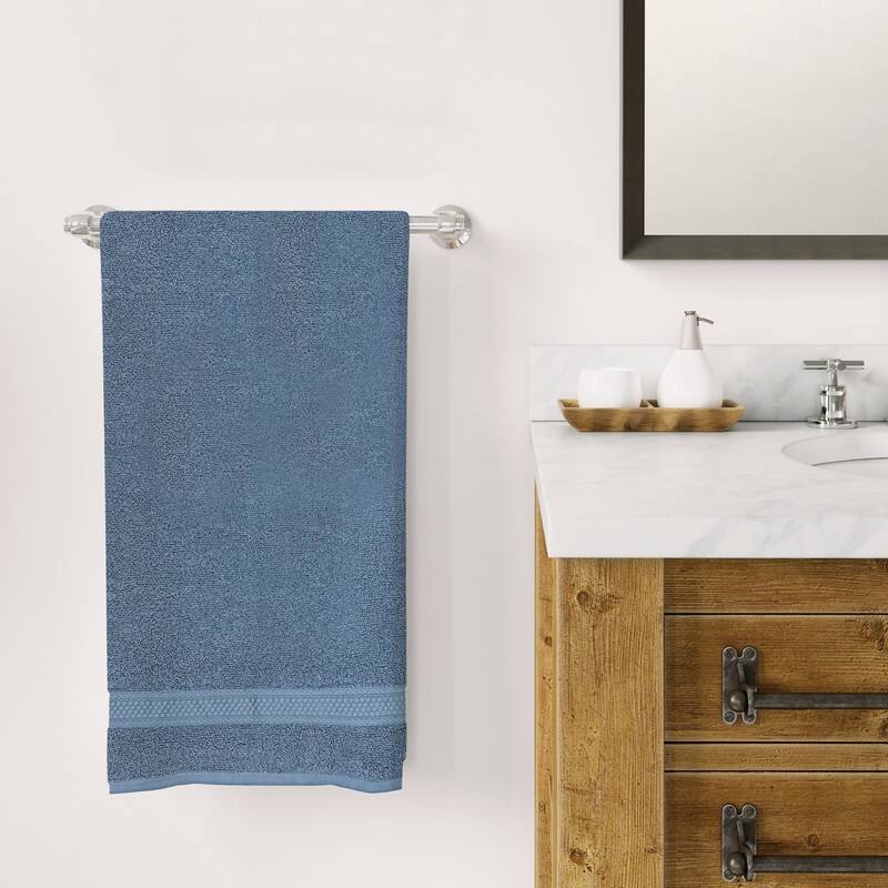 A1HC Bath Towel Set, 500 GSM Duet Technology 100% Ring Spun Cotton, Oeko-Tex Green Certified, Ultra Soft, Quick Dry