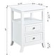 preview thumbnail 21 of 26, Convenience Concepts Melbourne 2 Drawer End Table with Shelf