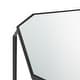 preview thumbnail 26 of 41, Glitzhome Set of 2 Glam Glass Modern Side Table Sofa Table