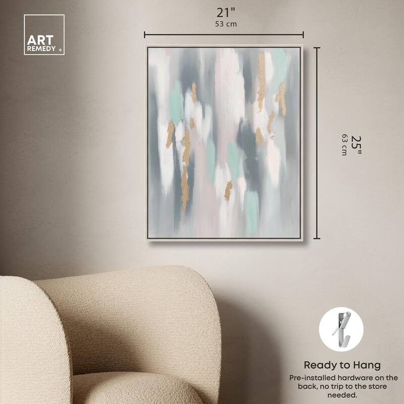 Luminous Veins Canvas by Art Remedy