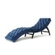 preview thumbnail 15 of 17, Roomfitters Tufted Velvet Chaise Lounge, Modern Recliner with Arched Back and Wooden Legs
