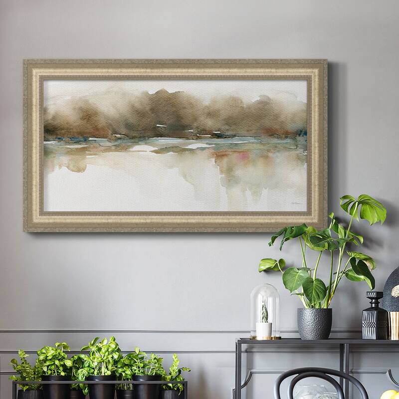 Softer Reflections Premium Framed Canvas- Ready to Hang
