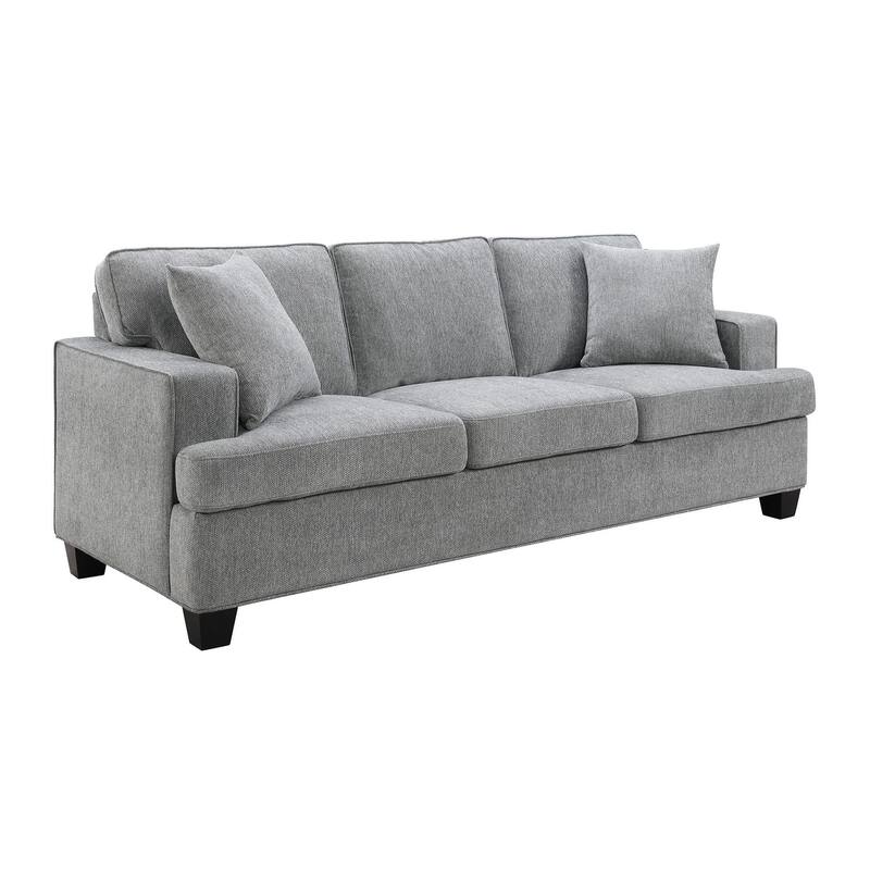 Baldwin 84" Sofa with 2 Pillows, Dalton Graphite