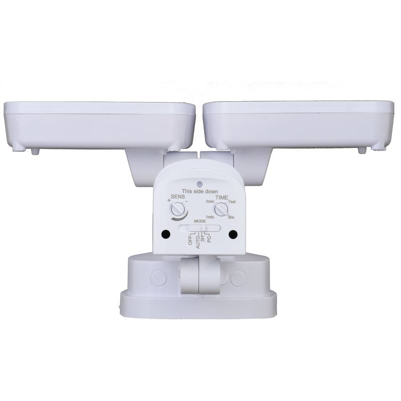 Integrated LED Motion Sensor Dusk to Dawn Outdoor Security Flood Light - 180 Range - 70 Ft