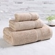 preview thumbnail 79 of 140, Superior Heritage Egyptian Cotton Absorbent 3-Piece Towel Set Taupe