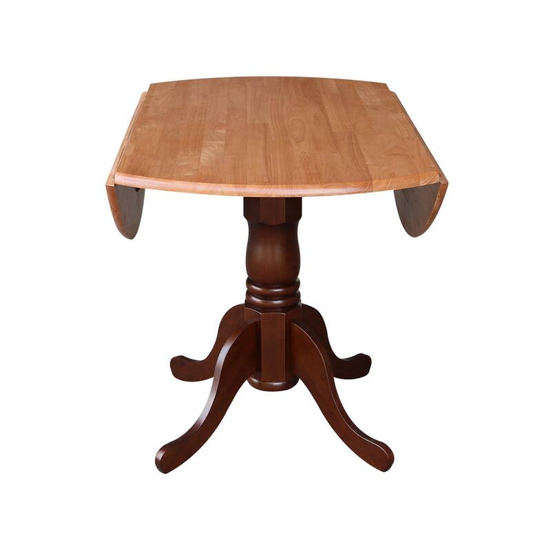 42" Dual Drop Leaf Table with 4 Windsor Chairs