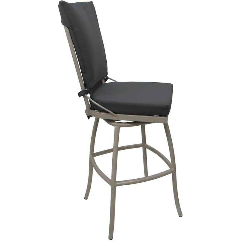 Outdoor Bar Stool Counter 26" 30" Extra Tall 34" - Jamey without Arms